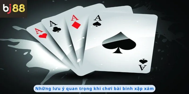 Những lưu ý quan trọng khi chơi