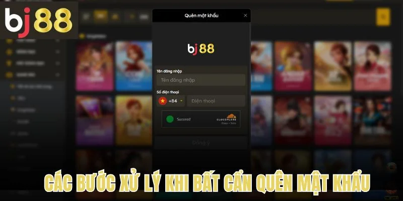 Các bước xử lý khi đăng nhập mà bất cẩn quên mật khẩu