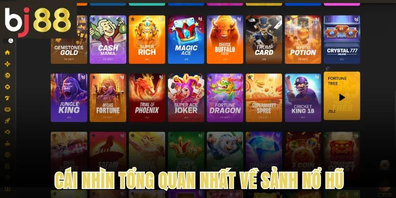 Cái nhìn tổng quan nhất về sảnh nổ hũ