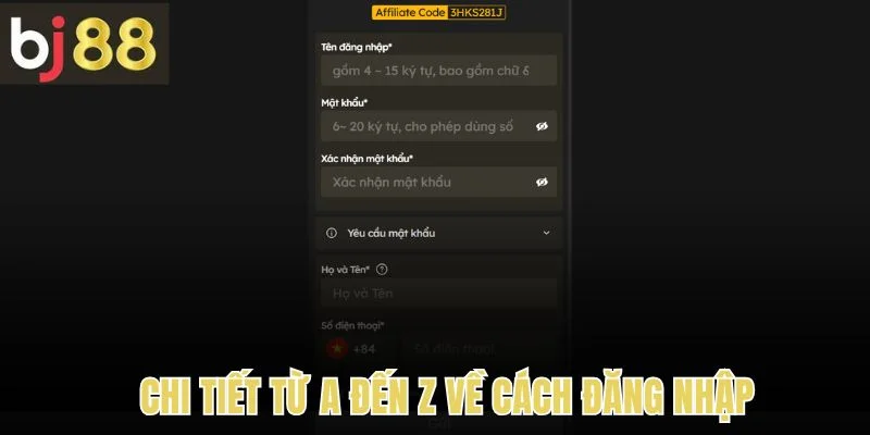 Chi tiết từ A đến Z về cách đăng nhập 